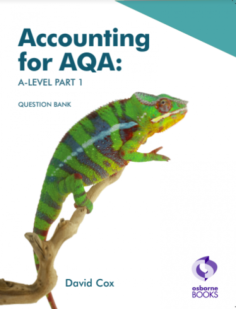 Accounting for AQA: Part 1 Question Bank